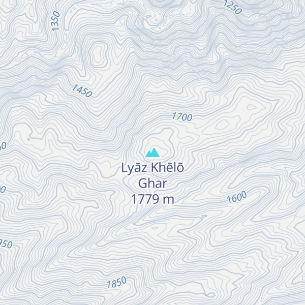 Map of Lyāz Khēlō Ghar