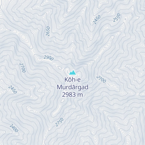 Map of Kōh-e Murdārgad
