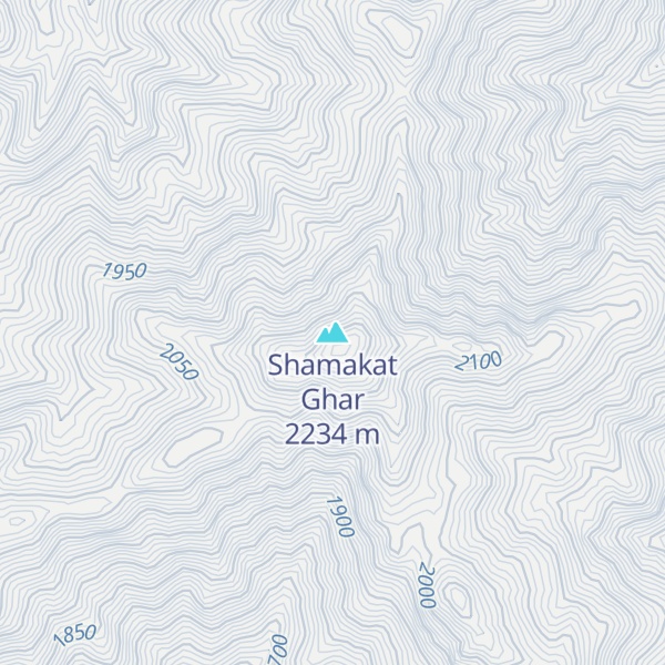 Map of Shamakat Ghar