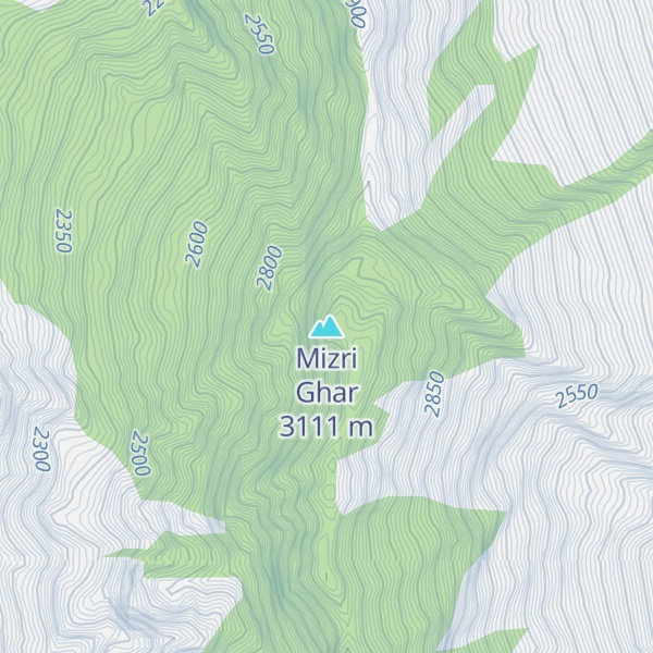 Map of Mizri Ghar