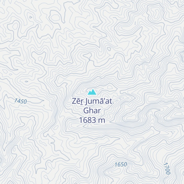 Map of Zēṟ Jumā’at Ghar