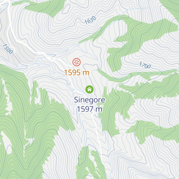 Map of Sinegore