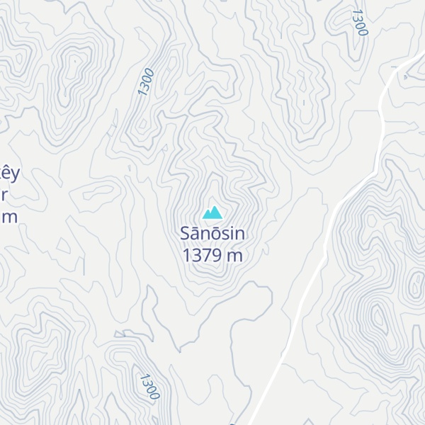 Map of Sānōsin