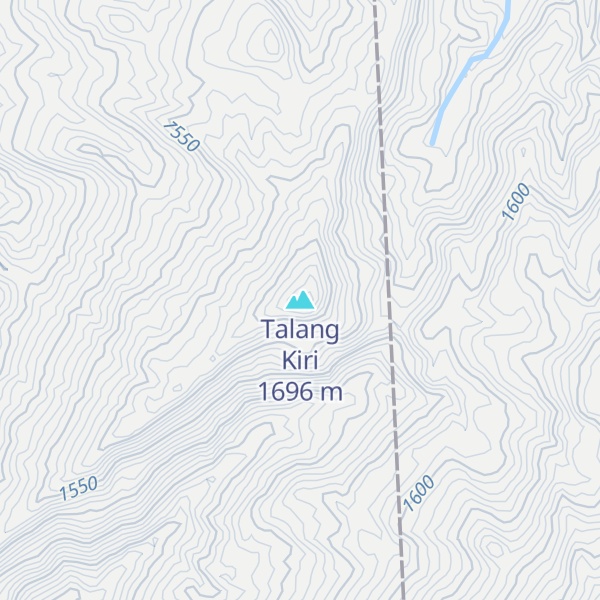 Map of Talang Kiri