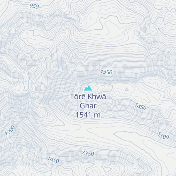 Map of Tōrē Khwā Ghar