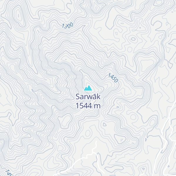 Map of Sarwāk