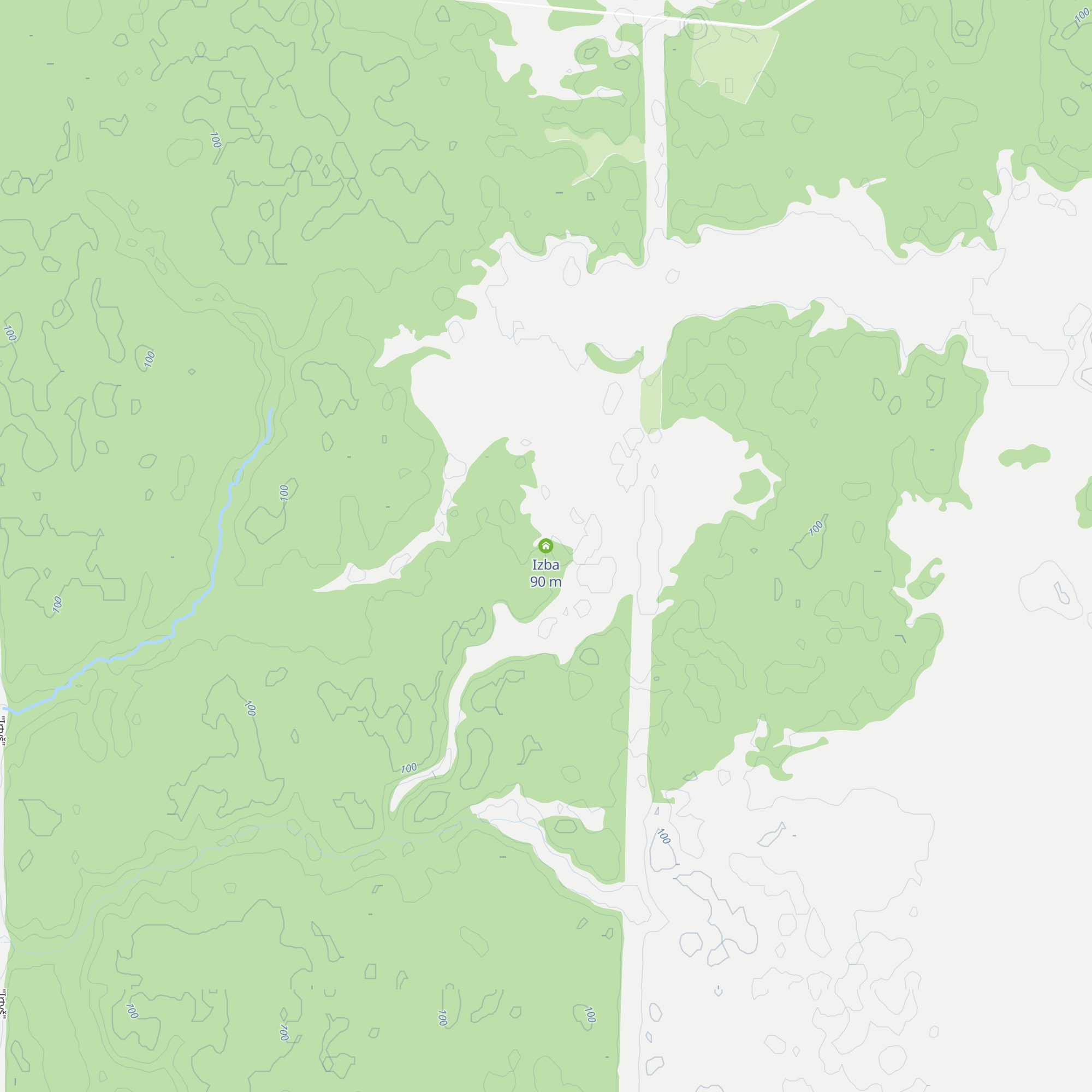 Izba map