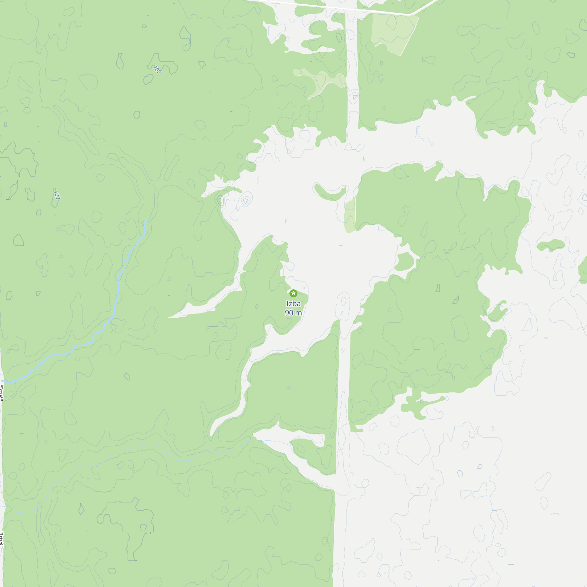 Izba map
