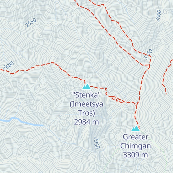 Map of "Stenka" (Imeetsya Tros)