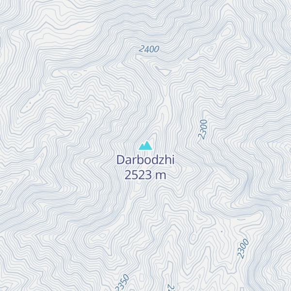 Map of Darbodzhi