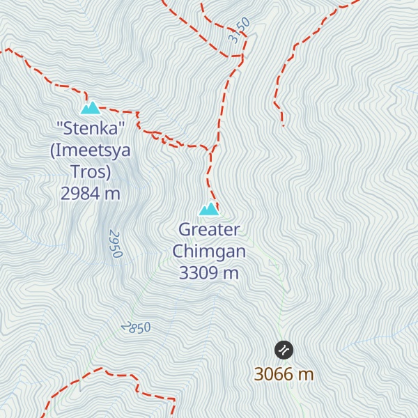 Map of Greater Chimgan