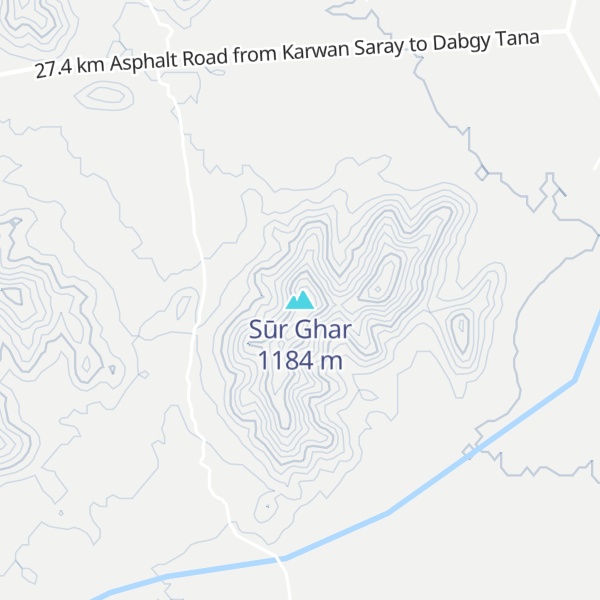 Map of Sūr Ghar