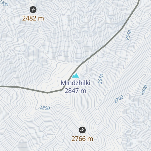 Map of Mindzhilki