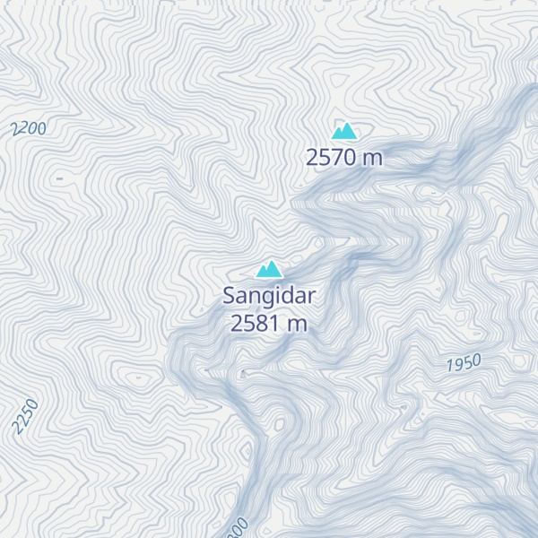Map of Sangidar