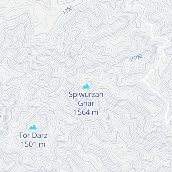 Map of Spiwurzah Ghar