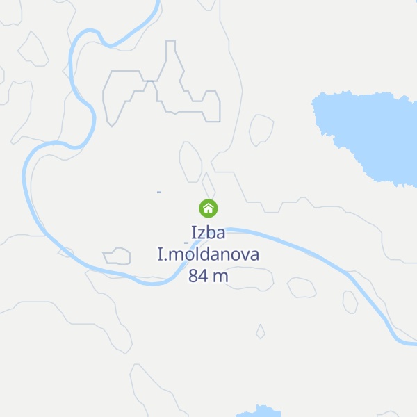 Map of Izba I.moldanova