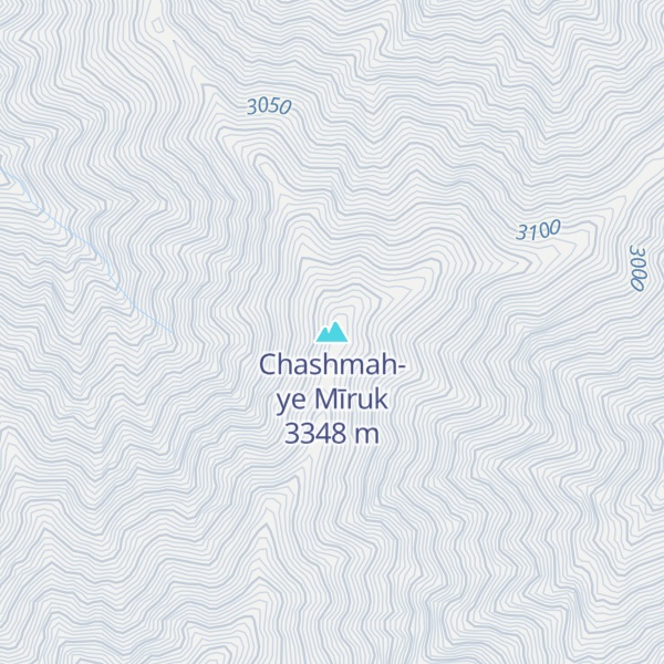 Map of Chashmah-ye Mīruk