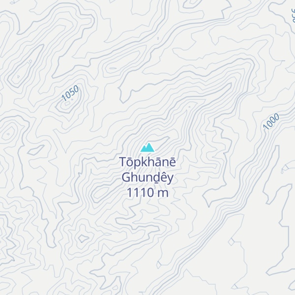 Map of Tōpkhānē Ghunḏêy