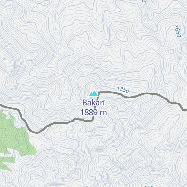 Map of Bakarī