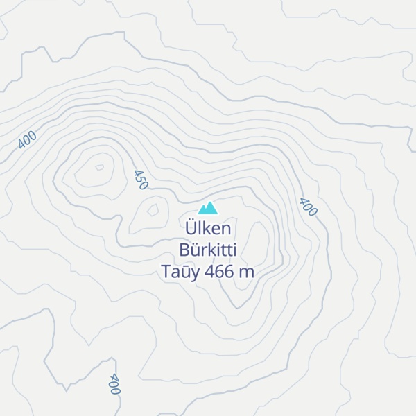 Map of Ülken Bürkitti Taūy