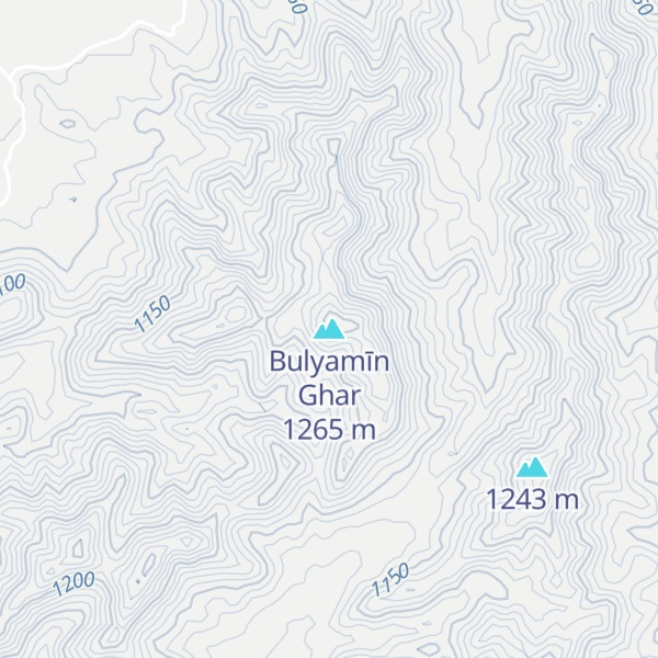 Map of Bulyamīn Ghar