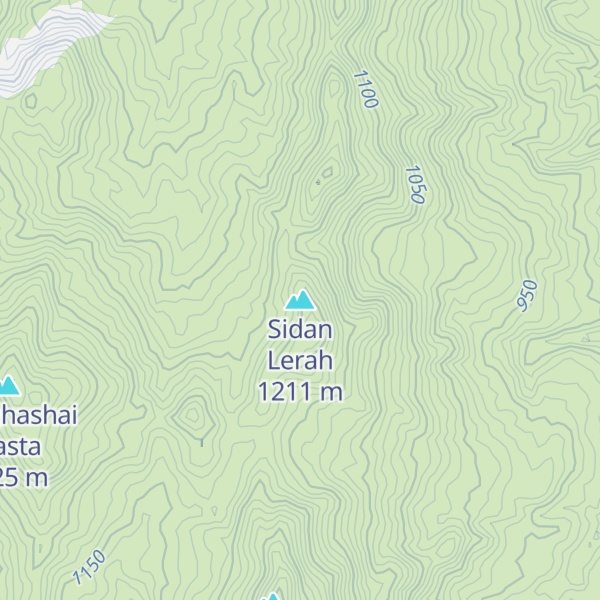 Map of Sidan Lerah