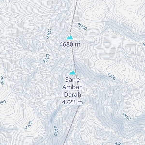 Map of Sar-e Ambah Darah