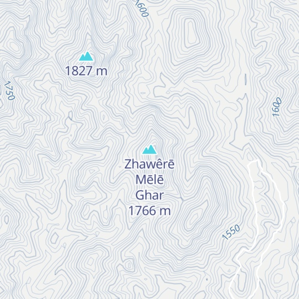 Map of Zhawêrē Mēlē Ghar