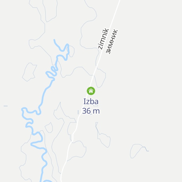 Map of Izba