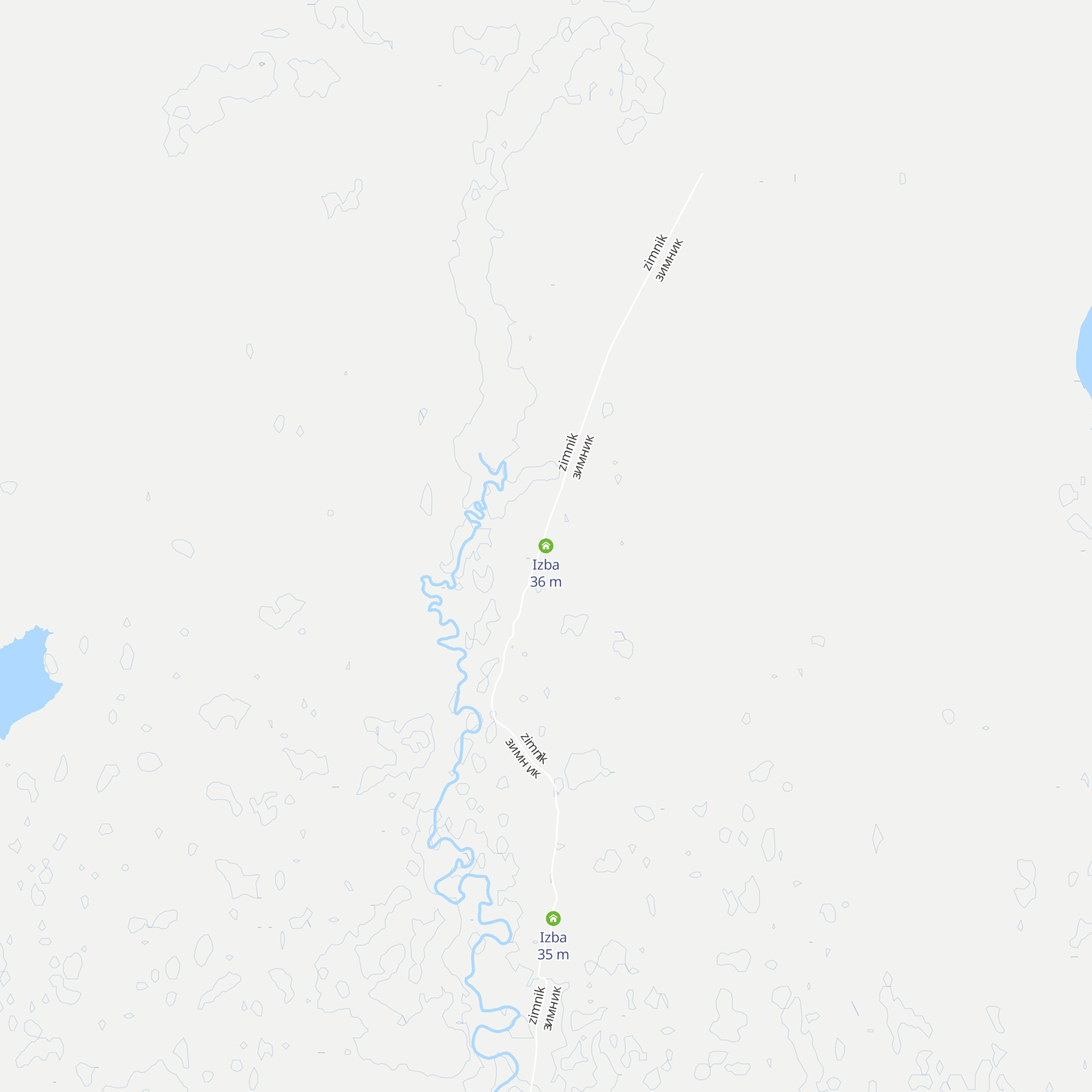 Izba map