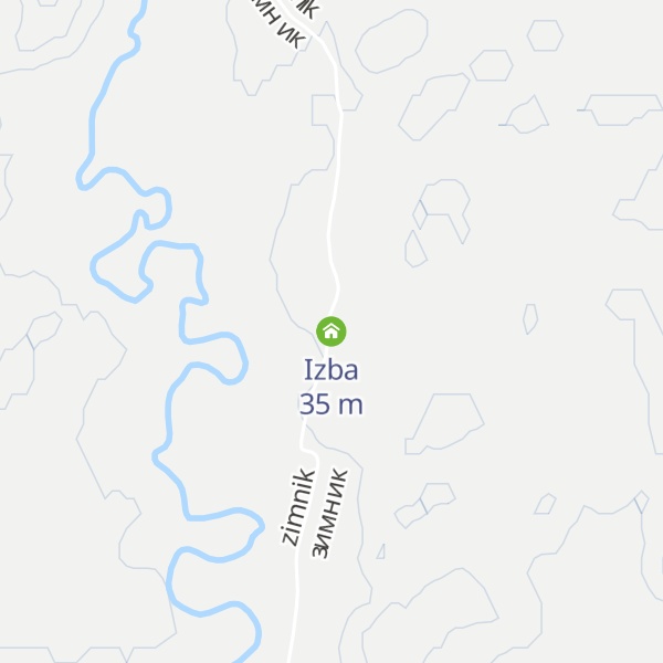 Map of Izba