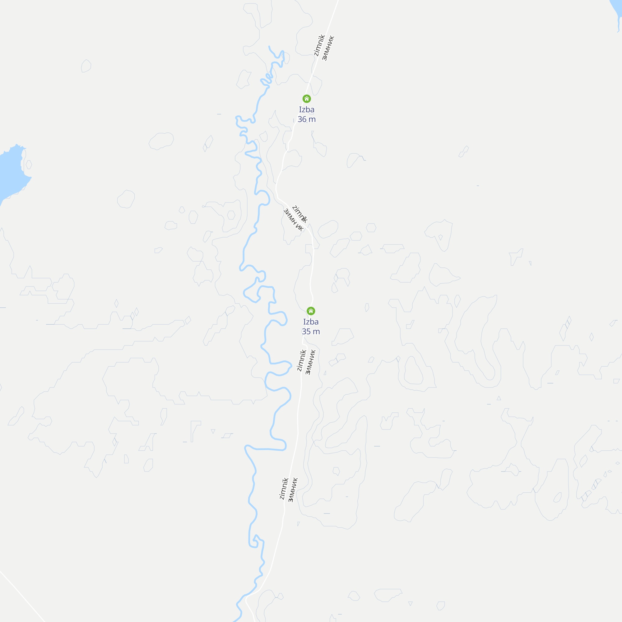 Izba map