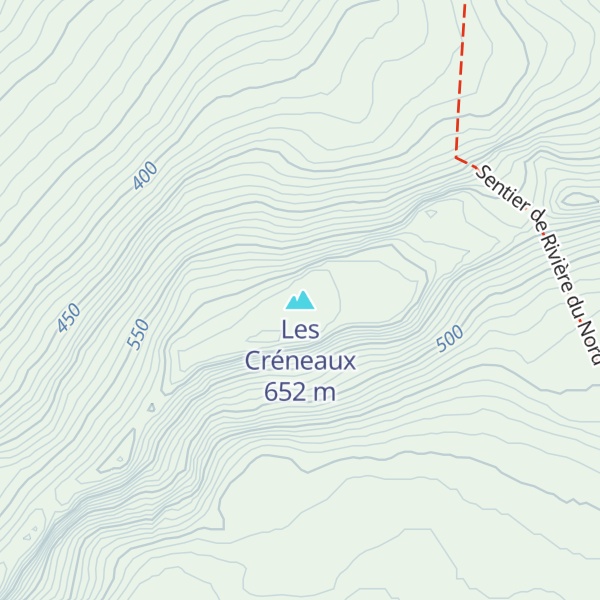 Map of Les Créneaux