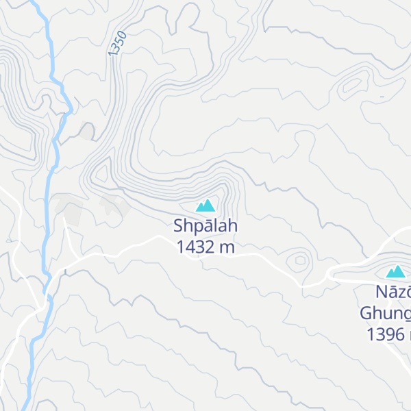 Map of Shpālah