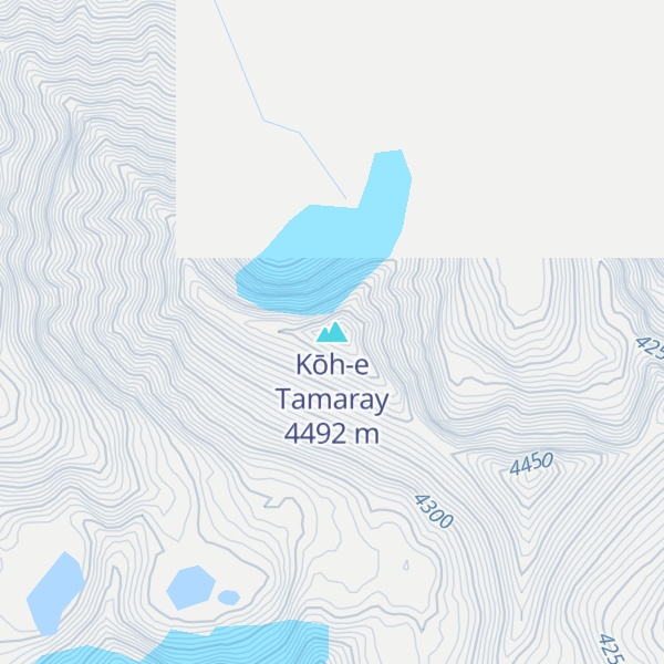 Map of Kōh-e Tamaray
