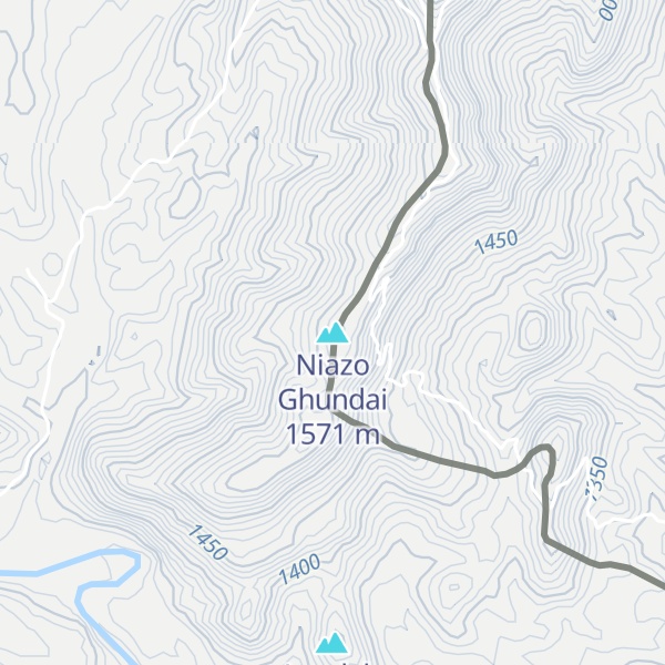Map of Niazo Ghundai