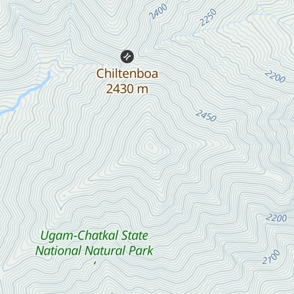 Map of Chiltenboa