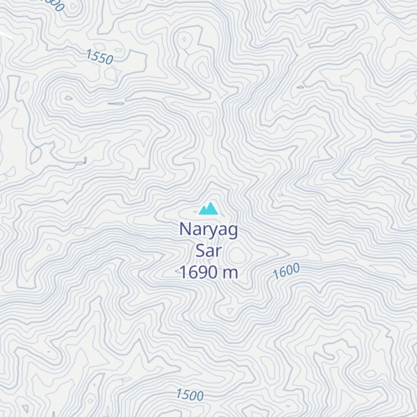 Map of Naryag Sar