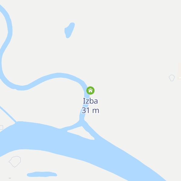 Map of Izba