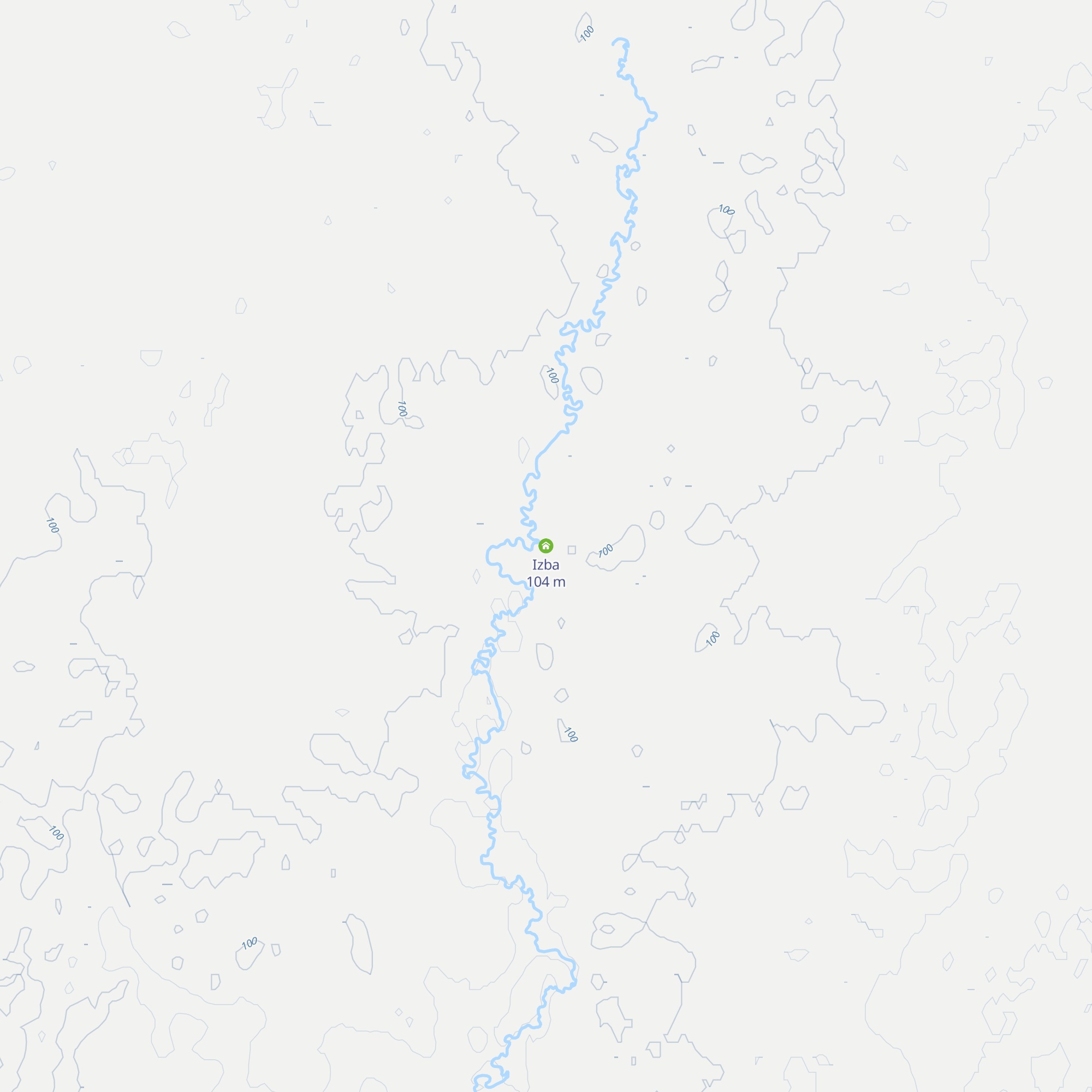 Izba map