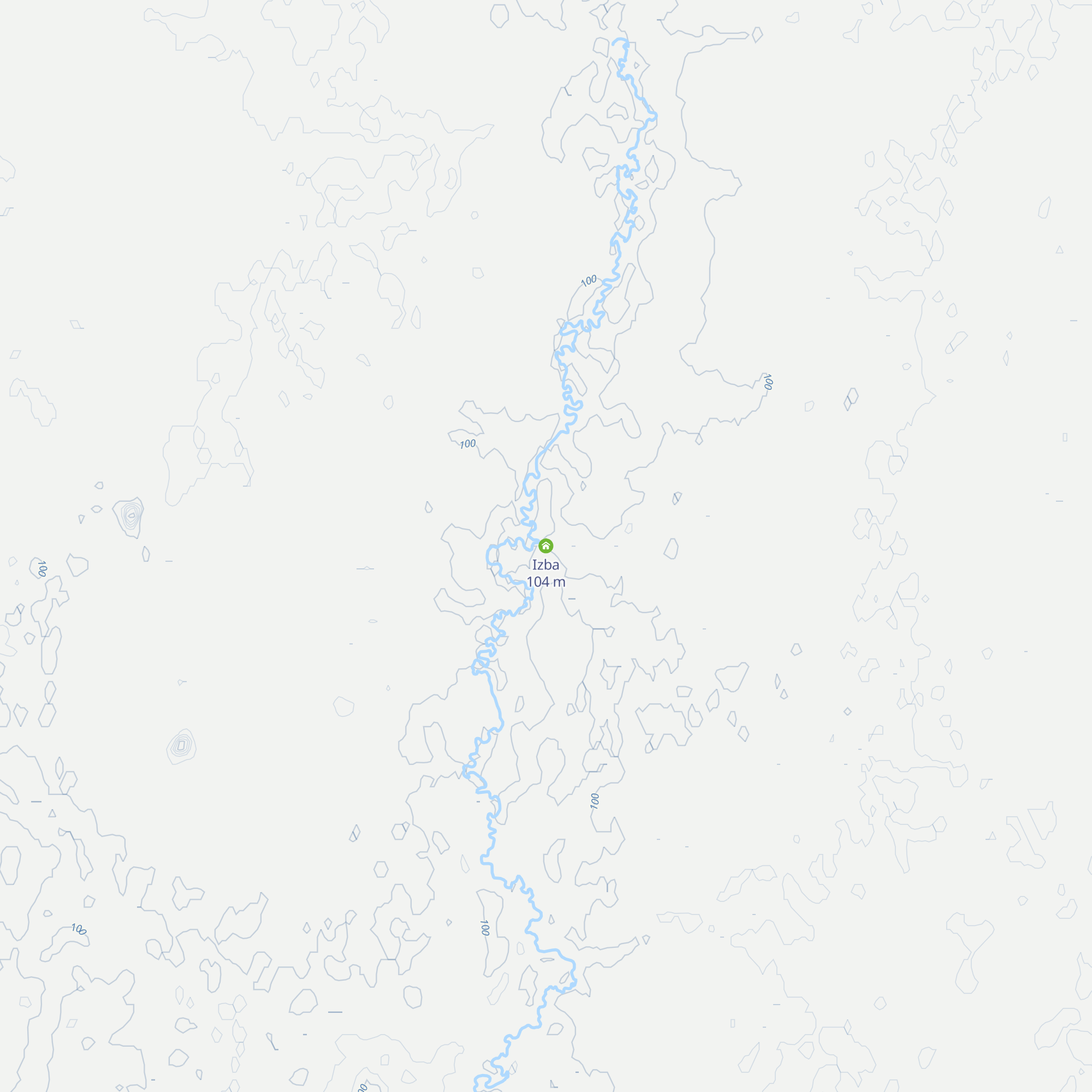 Izba map