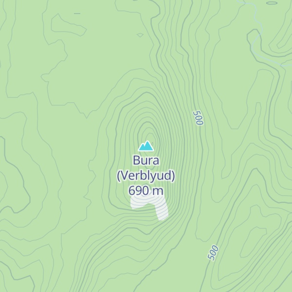 Map of Bura (Verblyud)