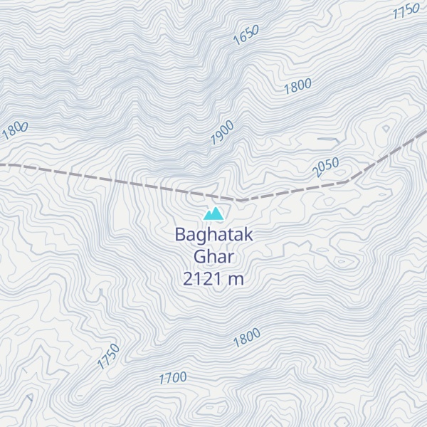 Map of Baghatak Ghar
