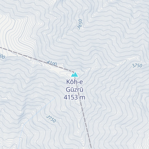 Map of Kōh-e Gūzrū