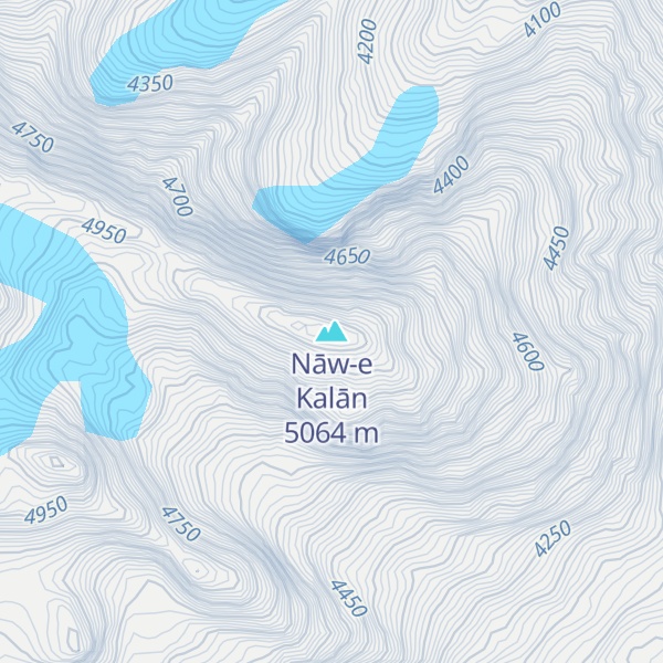 Map of Nāw-e Kalān