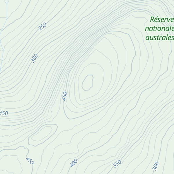 Map of Mont Courbet