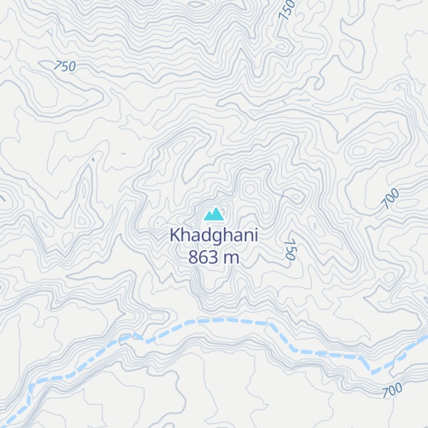 Map of Khadghani