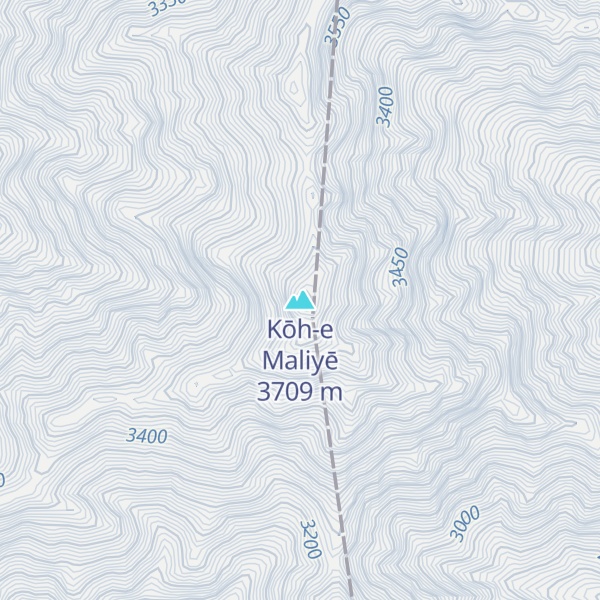 Map of Kōh-e Maliyē