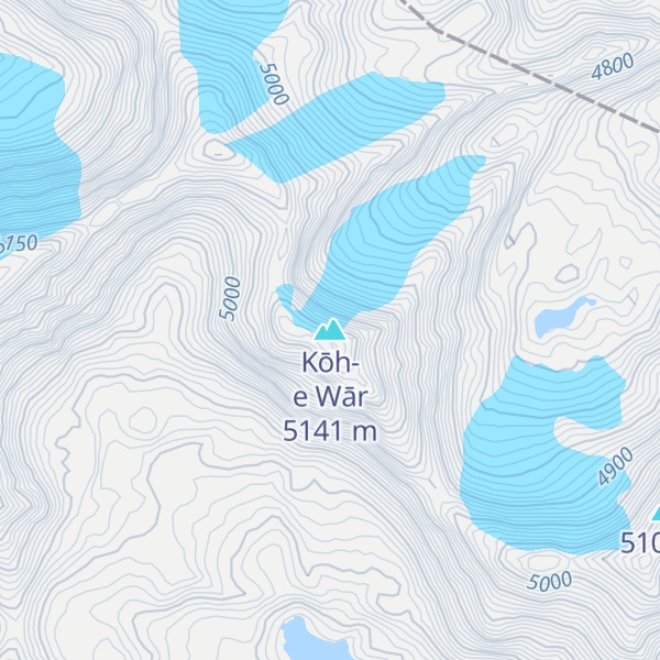 Map of Kōh-e Wār