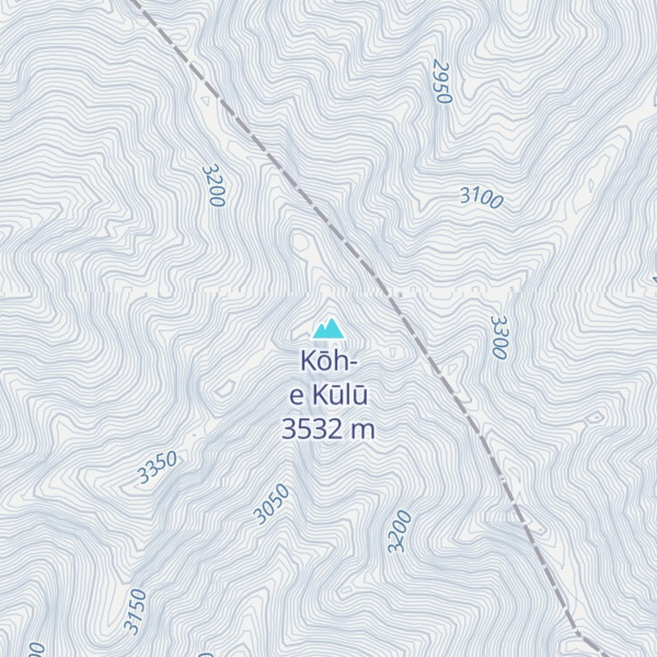 Map of Kōh-e Kūlū